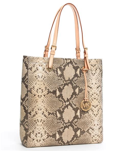 michael kors jet set python embossed tote|Jet Set Travel Python.